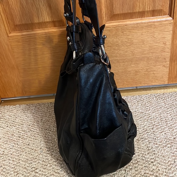 Black leather purse - Picture 3 of 5